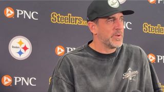 Steelers' Aaron Rodgers Already Has 1 Big Demand For Mike McCarthy's New Offense (Steelers News). Photo by X: @C_AdamskiTrib