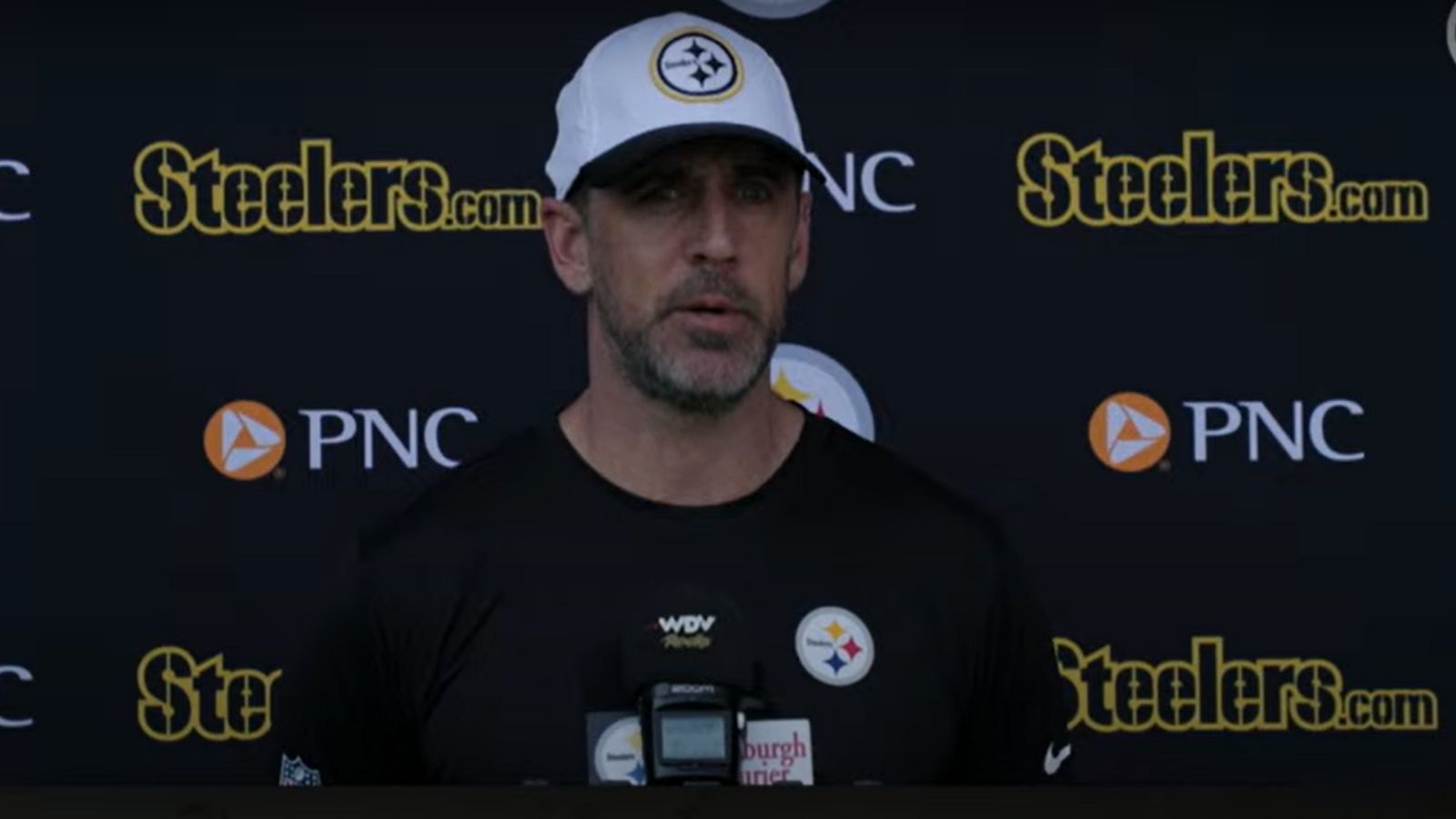 Steelers' Aaron Rodgers Praises DK Metcalf As An Absolute "High Character Guy" (Steelers News). Photo by YouTube / Pittsburgh Steelers
