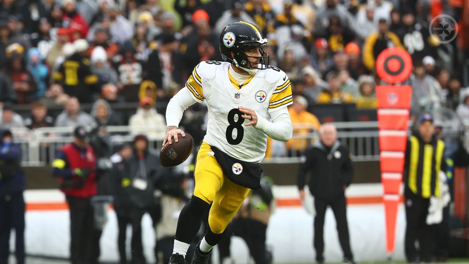 Steelers' Offensive Braintrust Gets Laughed At By Browns' Denzel Ward (Steelers News). Photo by Jared Wickerham / Pittsburgh Steelers