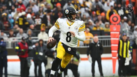 Steelers' Offensive Braintrust Gets Laughed At By Browns' Denzel Ward. Photo by Jared Wickerham / Pittsburgh Steelers