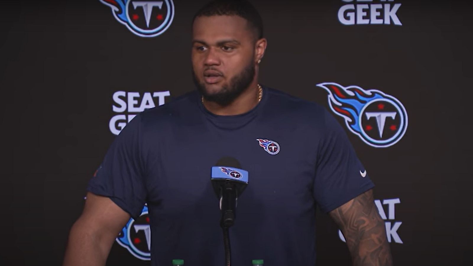 Former Steelers OT Dan Moore Jr. Thought He "Played Well" In Disastrous 2024 Campaign (Steelers News). Photo by YouTube / Tennessee Titans