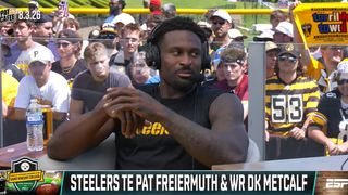 Steelers' DK Metcalf Gives Bold Take On New Offense: "The Best" (Steelers News). Photo by YouTube / The Pat McAfee Show