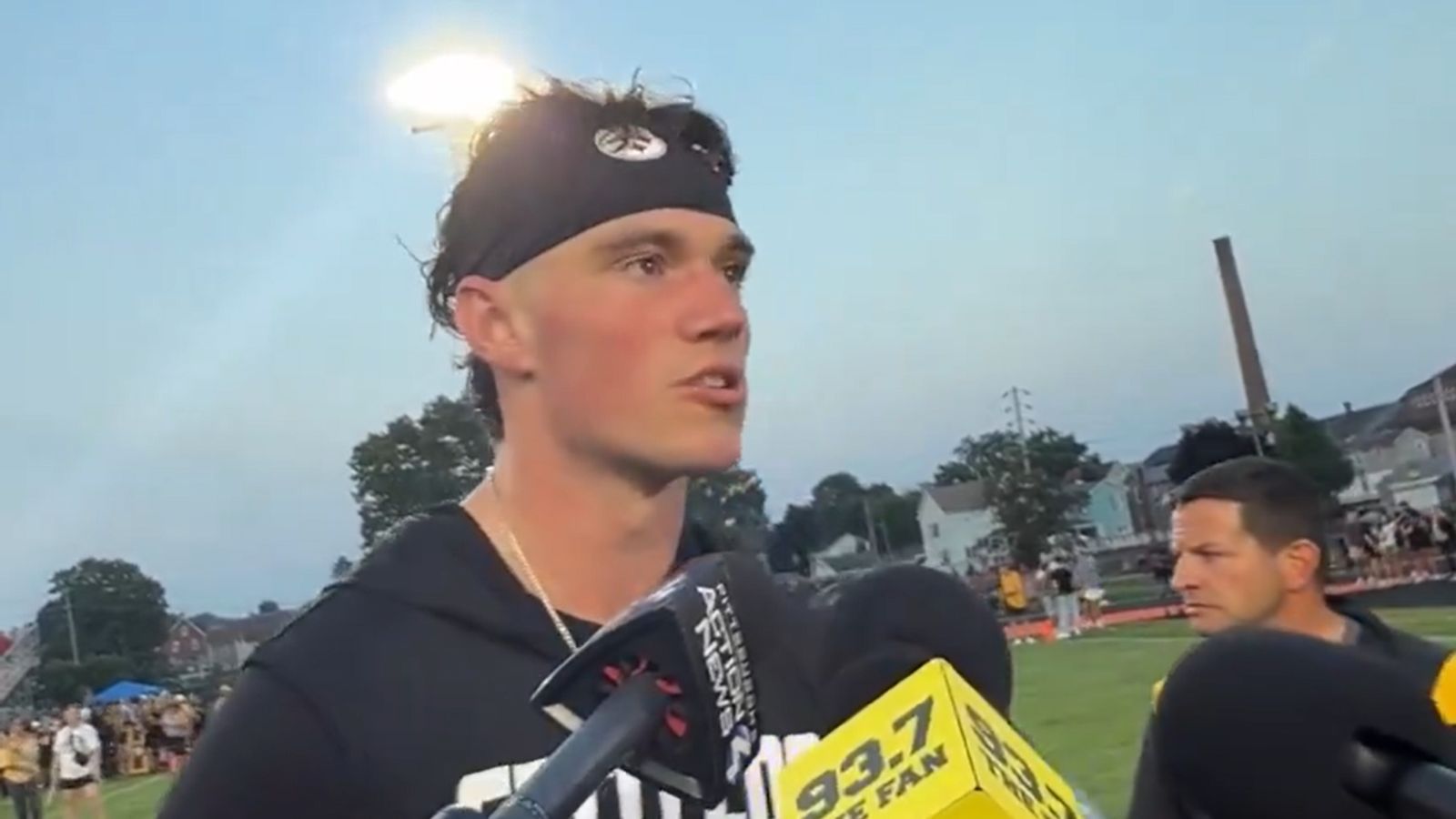 Steelers Rookie Drew Allar Was Excited To Display His Development  (Steelers News). Photo by X: @937theFan