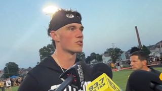 Steelers Rookie Drew Allar Was Excited To Display His Development  (Steelers News). Photo by X: @937theFan