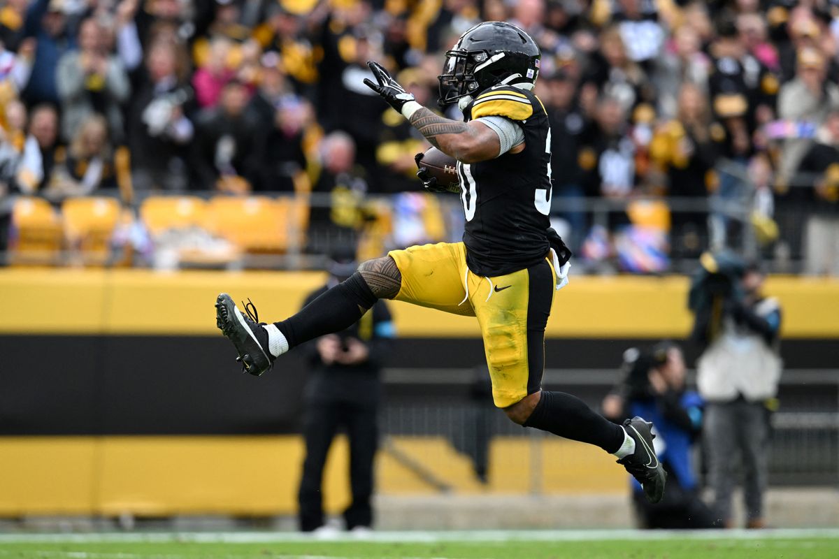Steelers' Jaylen Warren Steelers' Jaylen Warren