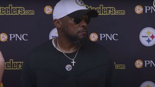 Steelers Head Coach Mike Tomlin Gives Promising New Update On TJ Watt's Holdout (Steelers News). Photo by YouTube / Pittsburgh Steelers