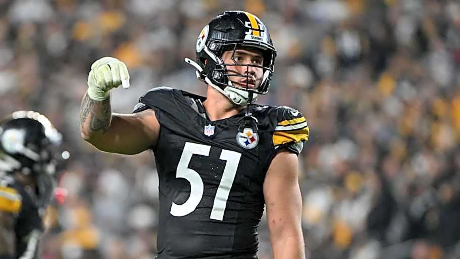 Steelers' Upcoming Training Camp Will Reveal Exactly How They Truly Feel About Star Edge Rusher Nick Herbig (Steelers News). Photo by Barry Reeger / Imagn Images