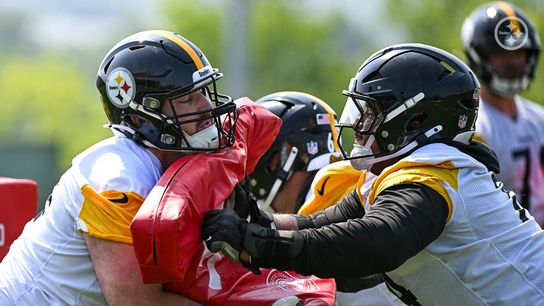 Steelers' Young Offensive Linemen Rave About "Invaluable" Teammate. Photo by Taylor Ollason / Pittsburgh Steelers