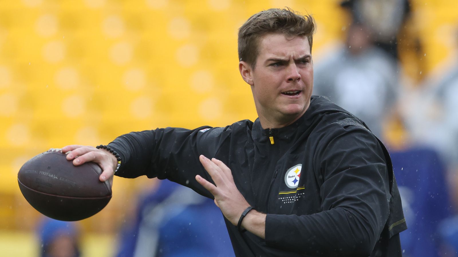 Steelers' Will Howard Gives Insider Knowledge To How Young Quarterbacks Work With New Coaching Staff (Steelers News). Photo by Charles LeClaire / Imagn Images