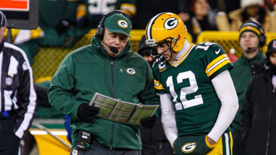 Steelers Mike McCarthy and Aaron Rodgers