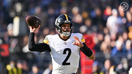Steelers' quarterback Mason Rudolph throws the ball during Pittsburgh's 31-28 loss vs the Chicago Bears in Week 12 of the 2025 NFL Regular Season. Steelers' quarterback Mason Rudolph throws the ball during Pittsburgh's 31-28 loss vs the Chicago Bears in Week 12 of the 2025 NFL Regular Season.