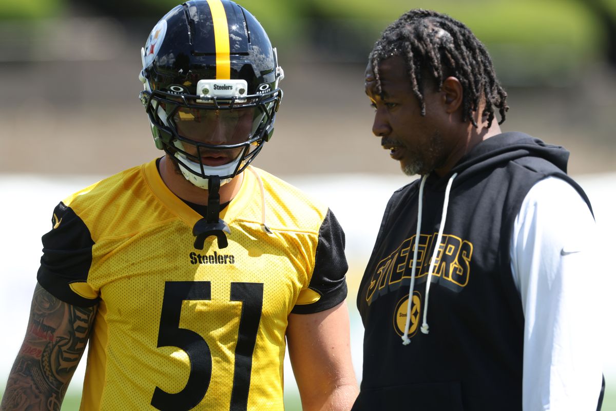 Steelers Nick Herbig and Patrick Graham Steelers Nick Herbig and Patrick Graham