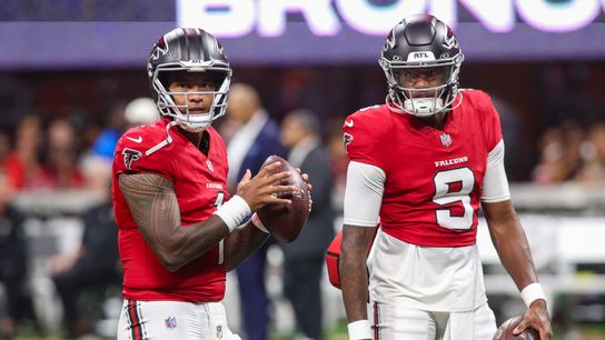 Falcons Tua Tagovailoa and Michael Penix Jr. Falcons Tua Tagovailoa and Michael Penix Jr.