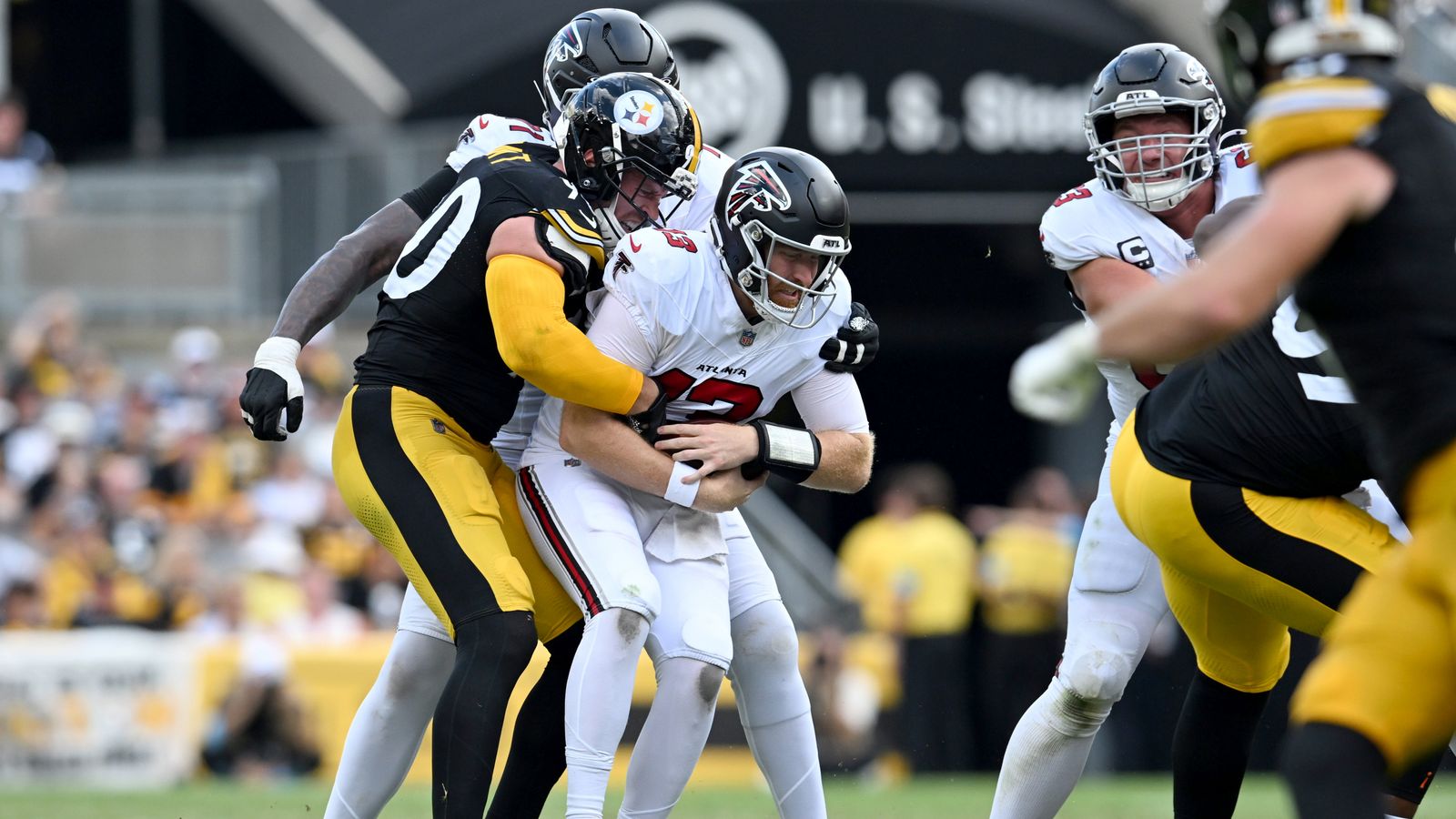 Steelers' Dangerous Edge Rush Is Already Dictating New England's Week 2 Homework (Steelers News). Photo by Barry Reeger / Imagn Images