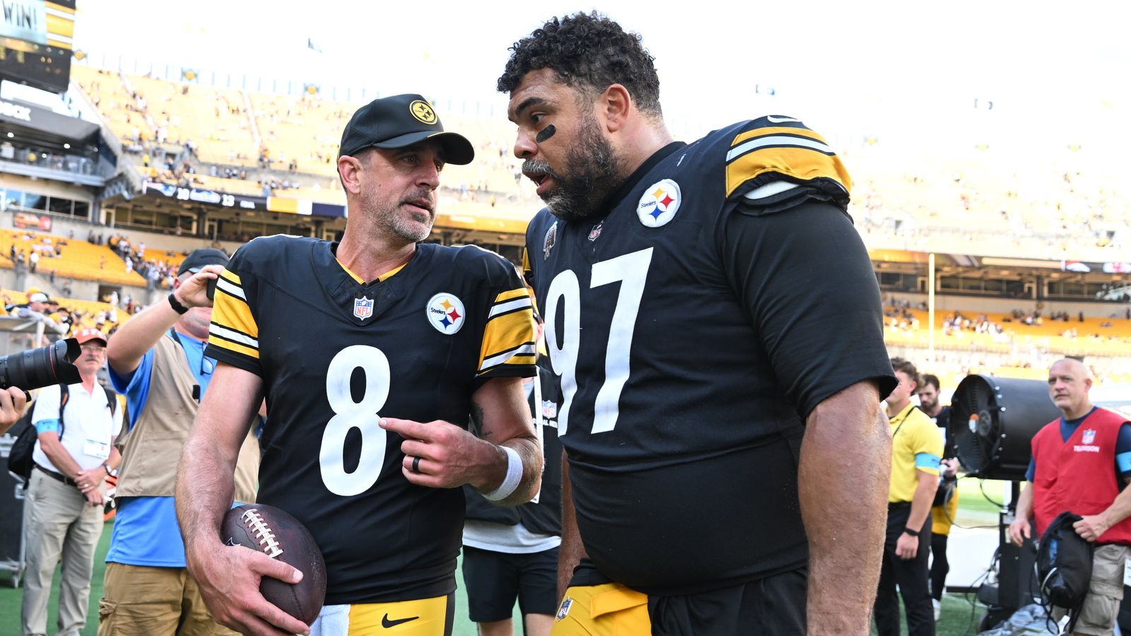 Steelers Get Important Reality Check After Imperfect Week 1 Win (Steelers News). Photo by Barry Reeger / Imagn Images
