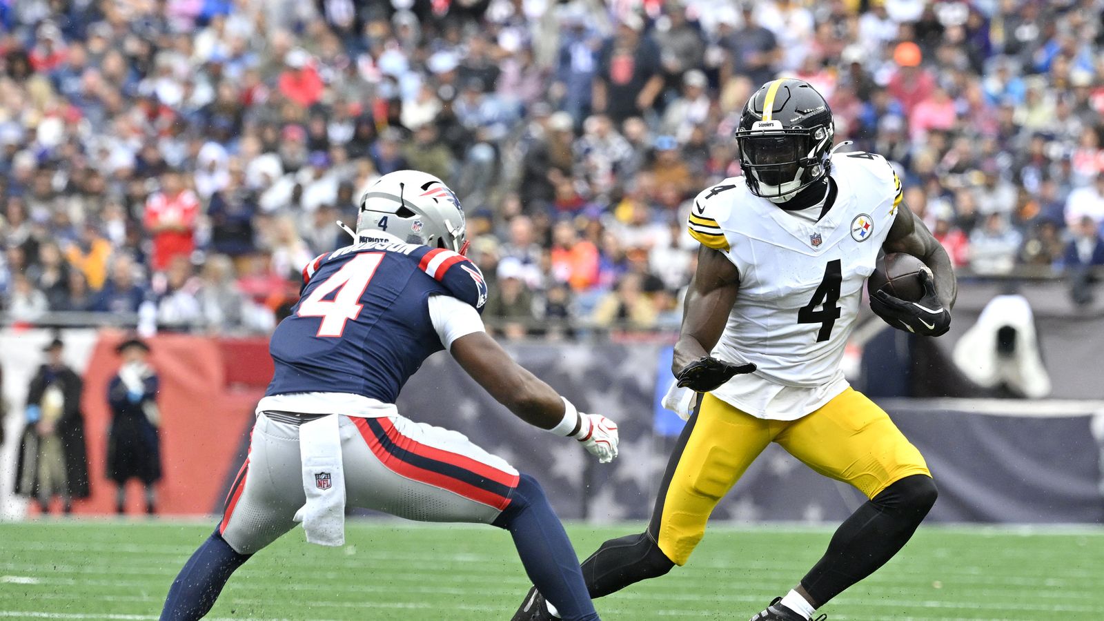 Steelers' Aaron Rodgers Gives Honest Answer As Pressure Mounts On DK Metcalf (Steelers News). Photo by Eric Canha / Imagn Images