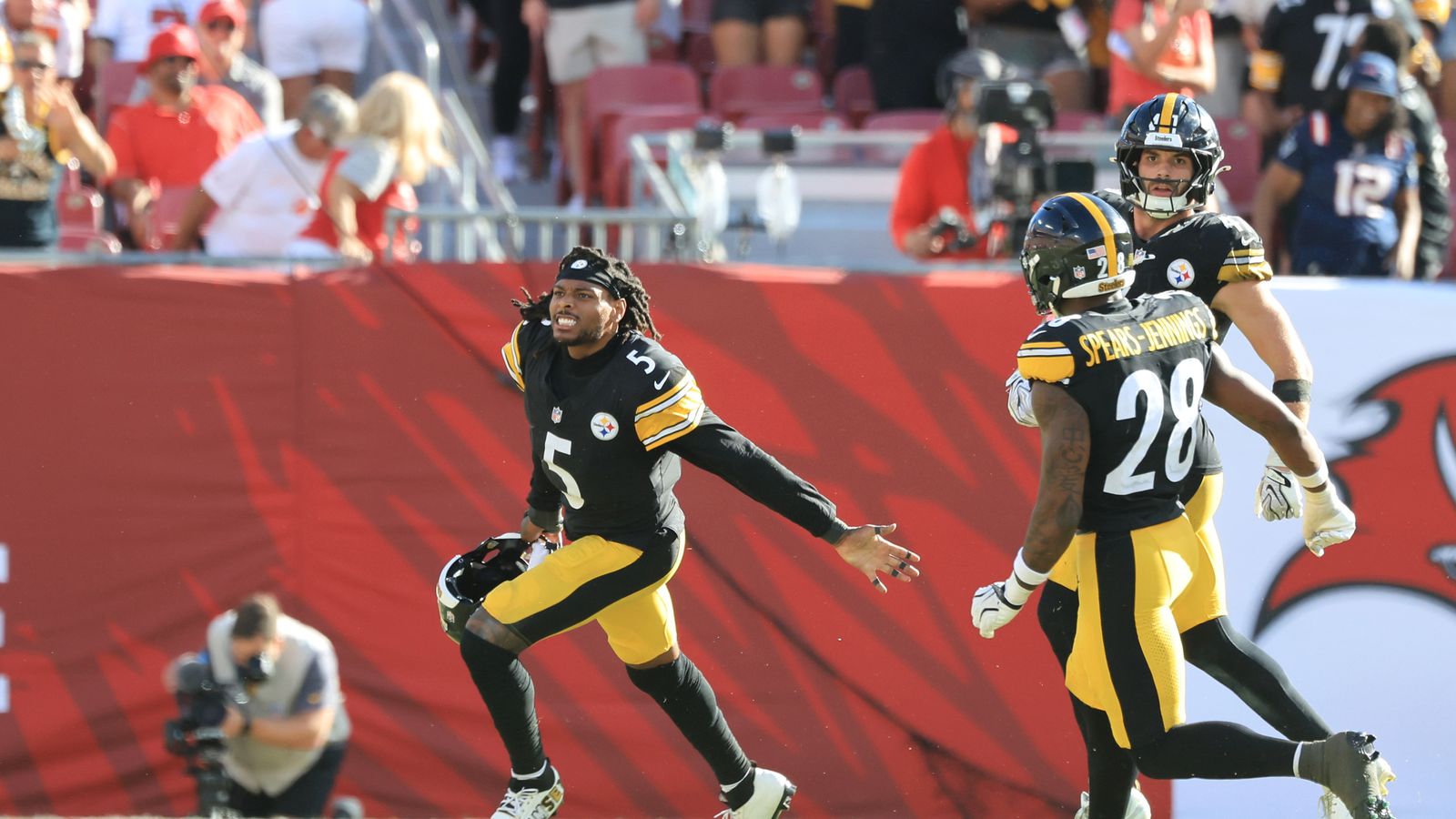 Steelers' Jalen Ramsey Draws Intriguing Extension Talk From Arthur Moats After Dominant Tampa Bay Win (Steelers News). Photo by Kim Klement Neitzel / Imagn Images