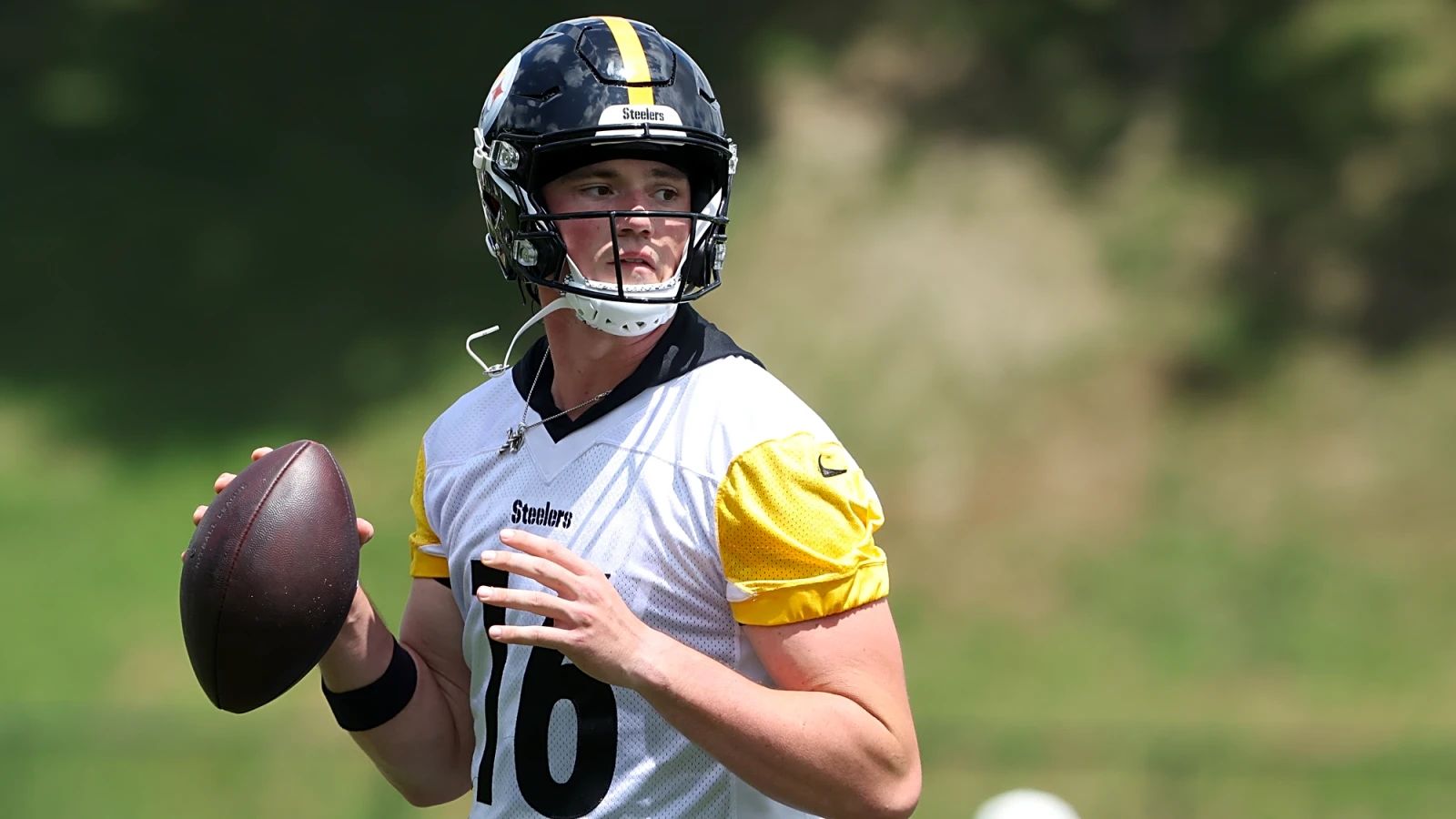 "He Is Who He Was": Steelers' Drew Allar Has An Extremely Long Way To Go At The Professional Level (Steelers News). Photo by Charles LeClaire / Imagn Images