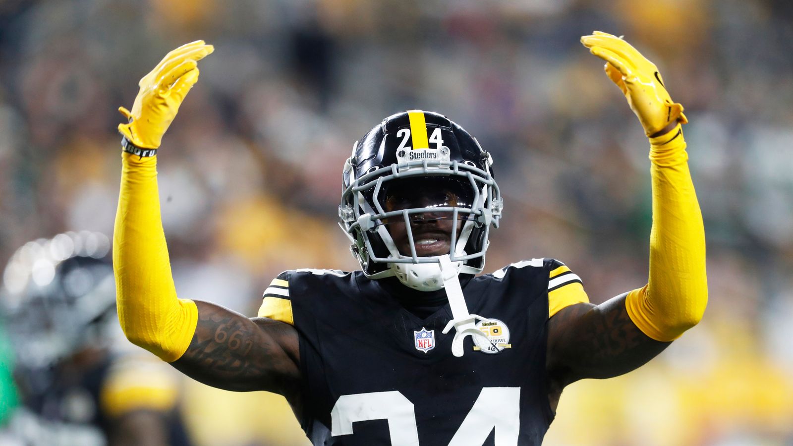 Steelers' Joey Porter Jr Faces A Nightmare Contract Prediction (Steelers News). Photo by Charles Leclaire / Imagn Images
