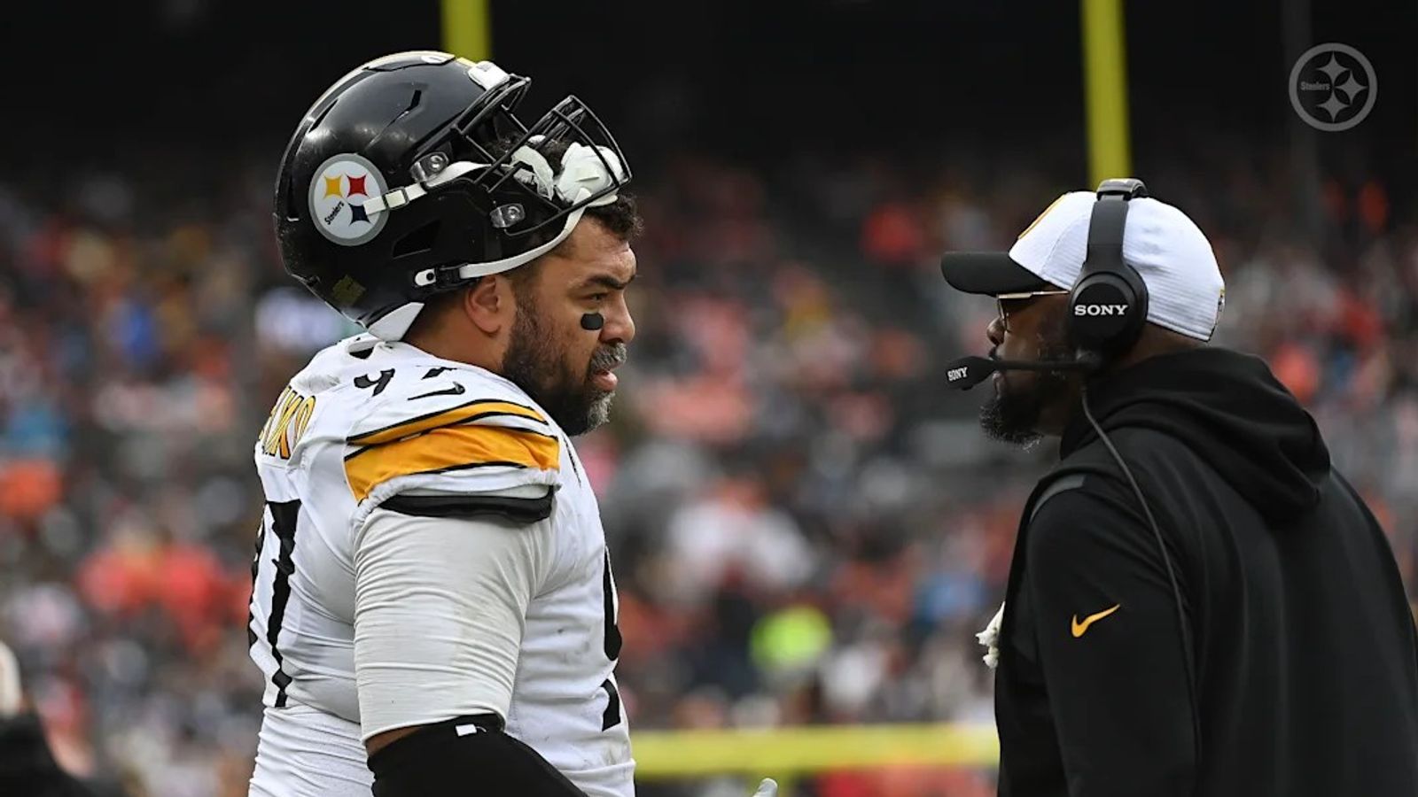 Steelers' Cameron Heyward Gives Praise To Surging Rookie: "Definitely Ahead Of The Game" (Steelers News). Photo by Taylor Ollason / Pittsburgh Steelers