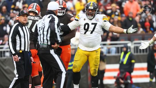 Steelers' Cameron Heyward Unburdened About Roughing The Passer Call Against The Browns: "Can't B**** About It". Photo by Jared Wickerham / Pittsburgh Steelers