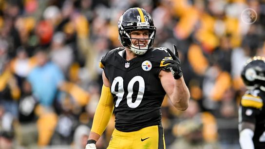 Steelers linebacker T.J. Watt (90) during a regular season matchup between the Pittsburgh Steelers and Cincinnati Bengals.