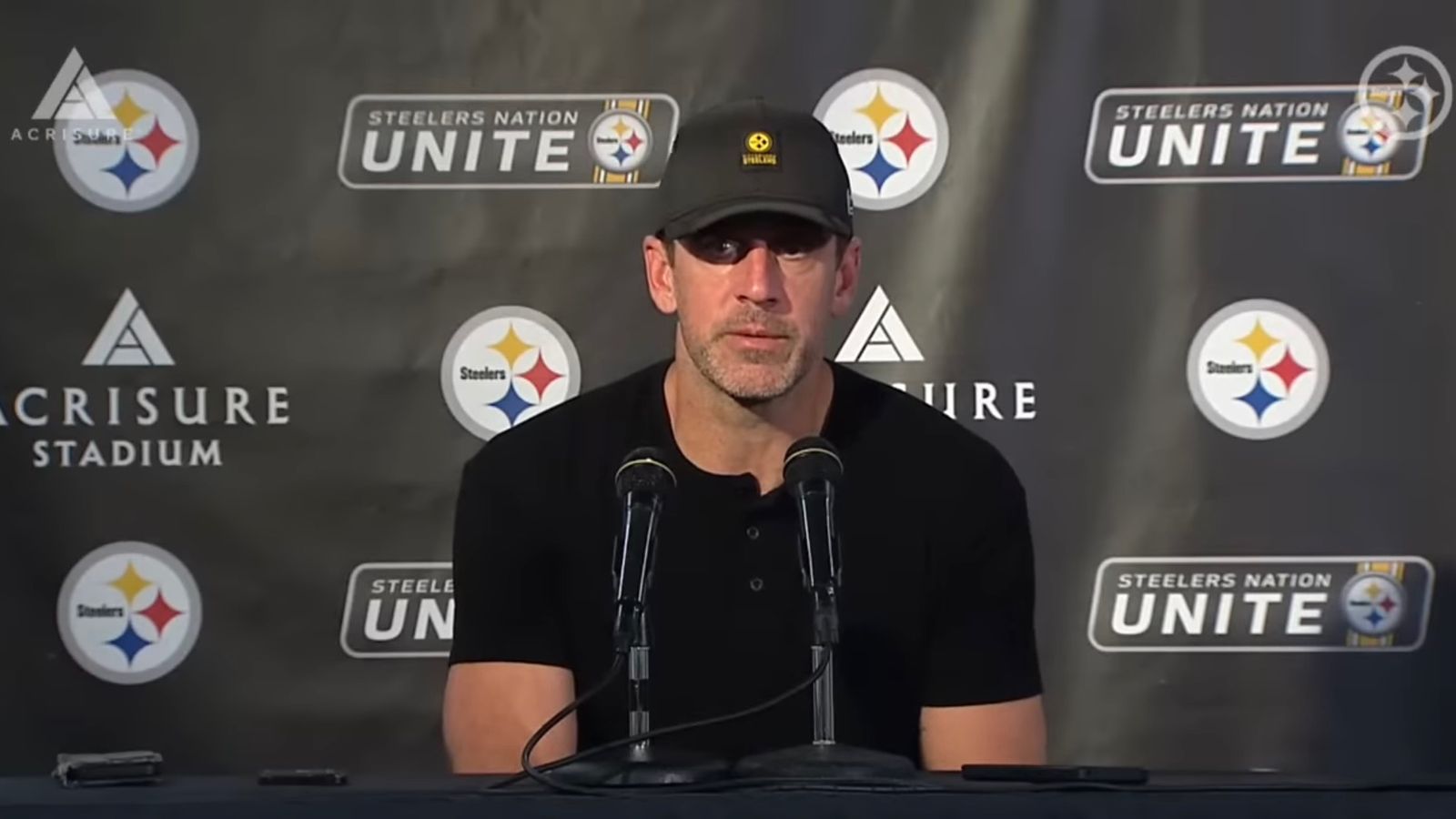 A Frustrated Steelers' Aaron Rodgers Sends Direct Message To Calvin Austin (Steelers News). Photo by YouTube / Pittsburgh Steelers