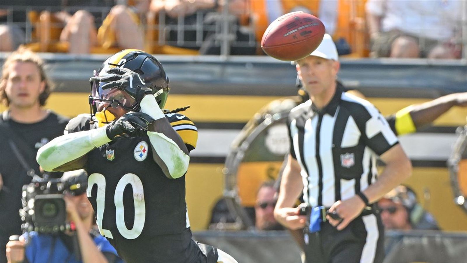 Steelers' Kaleb Johnson Receives A Punishment From Mike Tomlin: "He's Got To Earn Himself Back" (Steelers News). Photo by Justin Guido / Post-Gazette