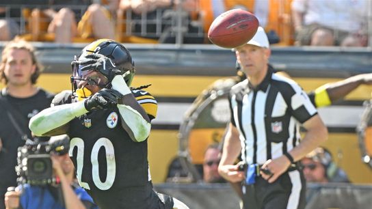 Steelers' Kaleb Johnson Receives A Punishment From Mike Tomlin: "He's Got To Earn Himself Back". Photo by Justin Guido / Post-Gazette