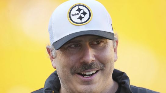 Steelers Offensive Coordinator Arthur Smith before a preseason game against the Houston Texans on August 9, 2024, in Acrisure Stadium. Steelers Offensive Coordinator Arthur Smith before a preseason game against the Houston Texans on August 9, 2024, in Acrisure Stadium.