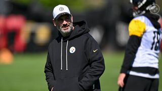 Steelers Get Blunt Reality Check On Brian Angelichio’s Crucial Offensive Role (Steelers News). Photo by Karl Roser / Pittsburgh Steelers