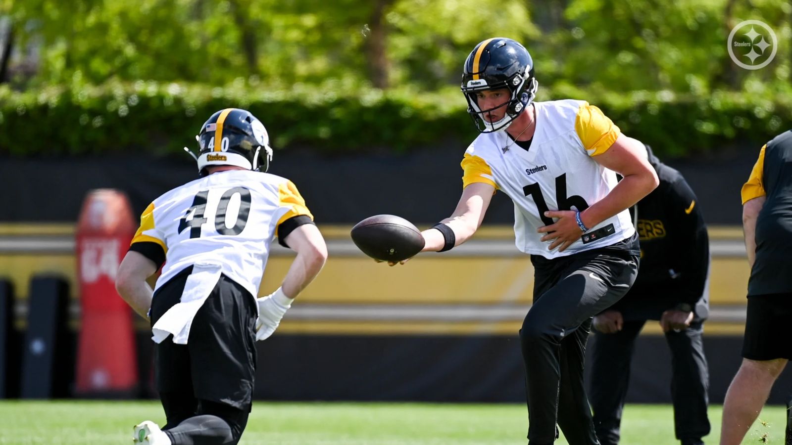 Steelers' Mike McCarthy Gives Honest Answer On Drew Allar: "A Lot Of Work There" (Steelers News). Photo by Taylor Ollason / Pittsburgh Steelers