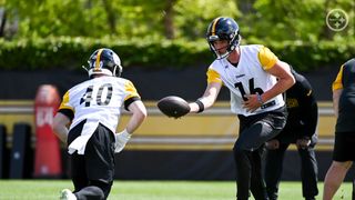 Steelers' Mike McCarthy Gives Honest Answer On Drew Allar: "A Lot Of Work There" (Steelers News). Photo by Taylor Ollason / Pittsburgh Steelers