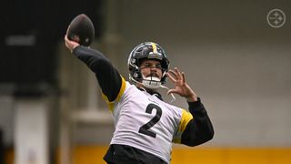 Steelers' Mason Rudolph's Roster Spot Not In Jeopardy  (Steelers News). Photo by Alysa Rubin / Pittsburgh Steelers