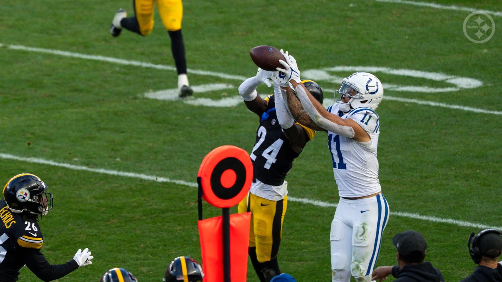 Steelers' Joey Porter Jr's Contract Extension Could Take A Tailspin (Steelers News). Photo by Emilee Fails / Pittsburgh Steelers