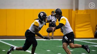 Steelers' Kaleb Johnson Gets Great News After Disastrous Rookie Season (Steelers News). Photo by Taylor Ollason / Pittsburgh Steelers