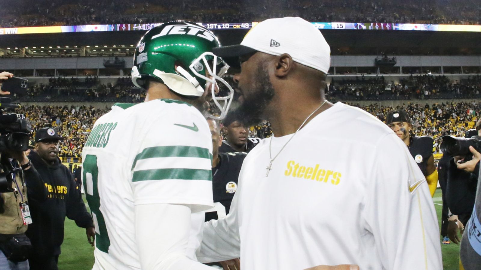 Steelers' Mike Tomlin And Aaron Rodgers Both Have Massive Pressure On Them In 2025: "In Terms Of Like Legacy" (Steelers News). Photo by Charles LeClaire / Imagn Images