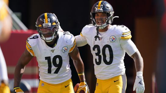 Conner & JuJu: Find out Who is Faster! (Steelers News)