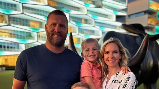 Steelers Ben Roethlisberger with Family