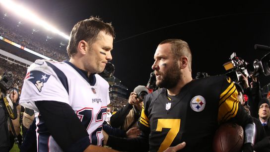 Steelers Ben Roethlisberger and Tom Brady