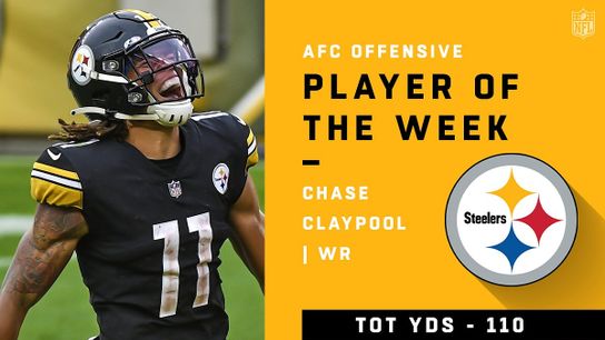Claypool Named Offensive Player of the Week (Steelers News)