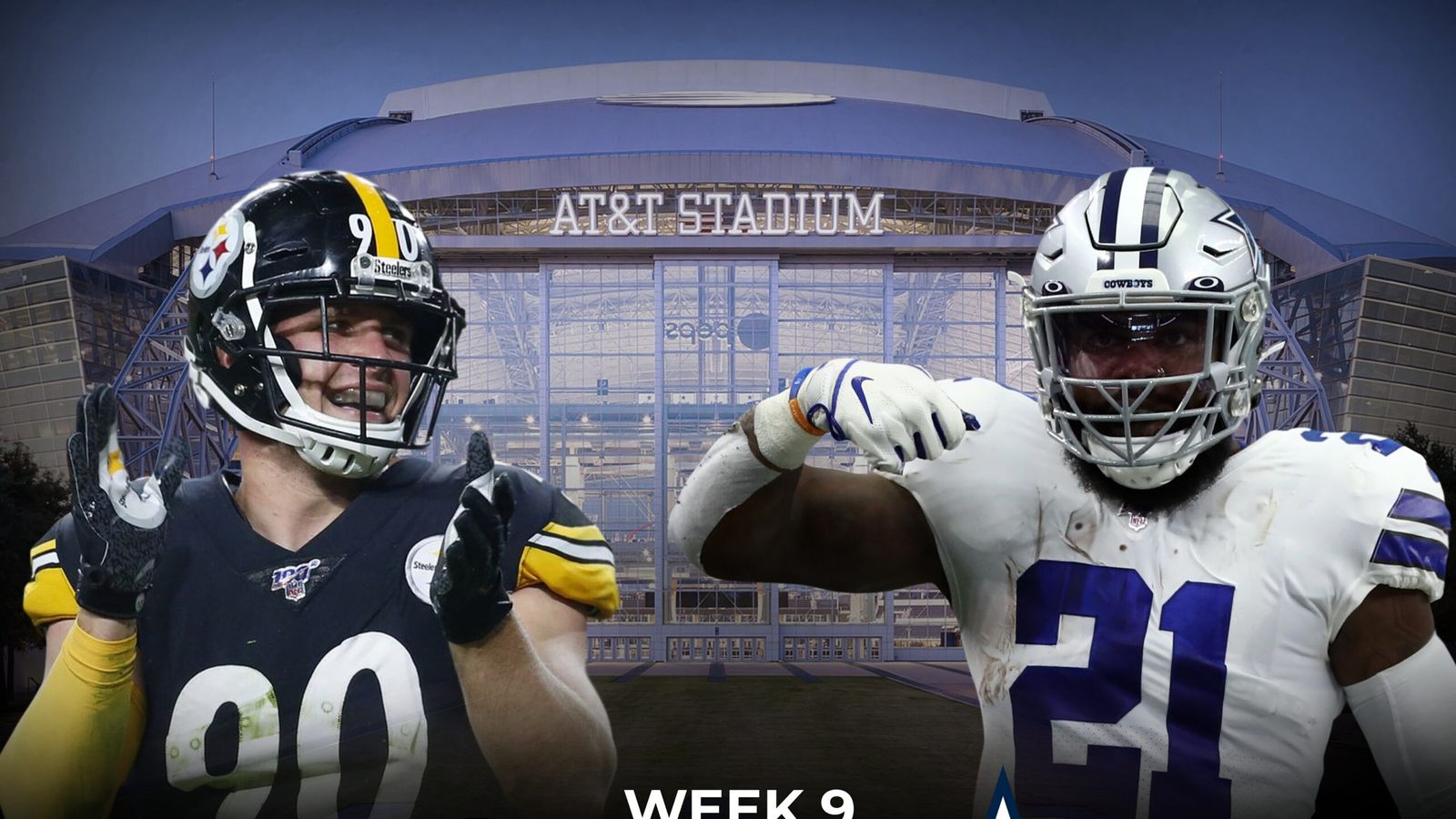 Week 9: Pittsburgh Steelers at Dallas Cowboys