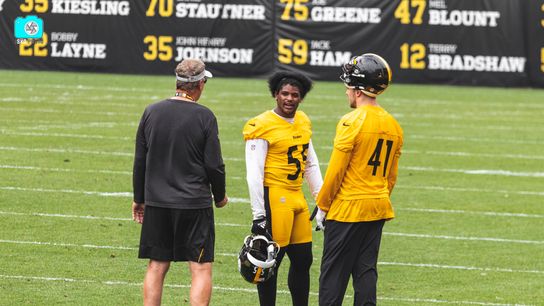 Steelers Devin Bush and Robert Spillane
