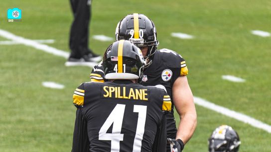 Steelers Robert Spillane TJ Watt Steelers Robert Spillane TJ Watt