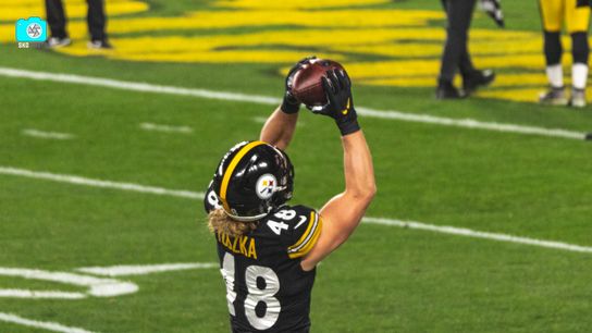 Steelers linebacker Derrek Tuszka