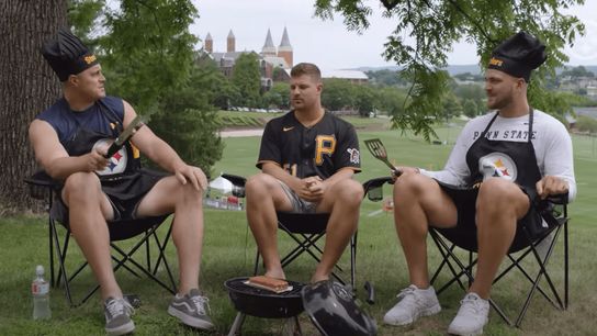 Steelers Zach Gentry Pat Freiermuth Christian Kuntz Steelers Zach Gentry Pat Freiermuth Christian Kuntz