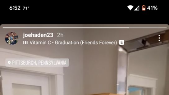 Steelers Haden Packs Up