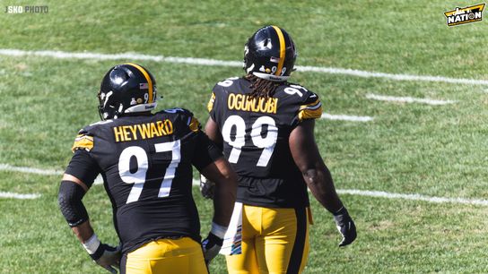Steelers Cam Heyward Larry Ogunjobi Steelers Cam Heyward Larry Ogunjobi