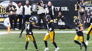 Steelers' George Pickens, Kenny Pickett Developing A Special Bond, But Keeping Boundaries: "He's My Quarterback Not My Girlfriend" (Steelers News). Photo by Jordan Schofield / Steeler Nation (X: @JSKO_PHOTO)