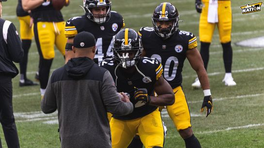Steelers RBs Jaylen Warren and Najee Harris